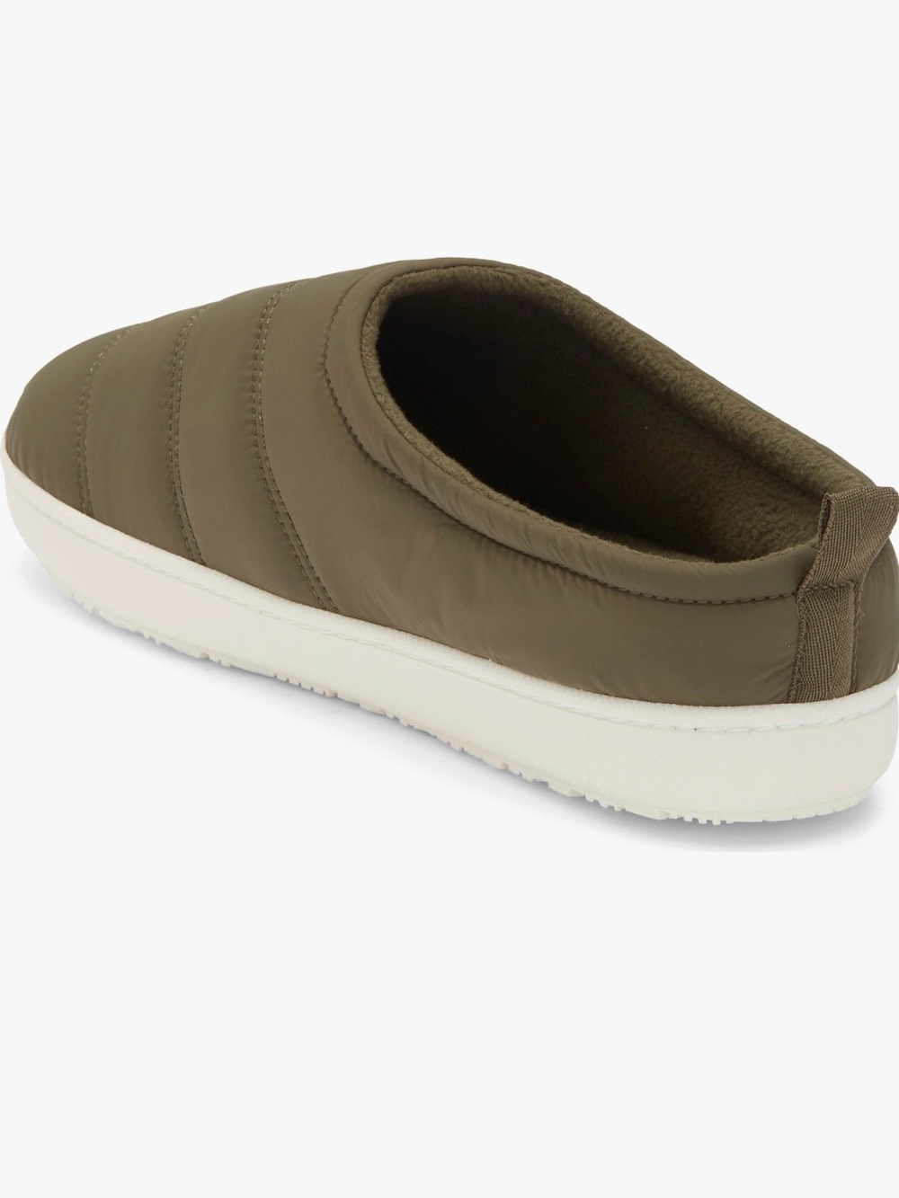 Abound Colter Slipper Olive Green Quilted NWT Size XL Men’s
